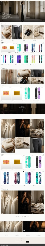 Veloura Shopify Theme screen